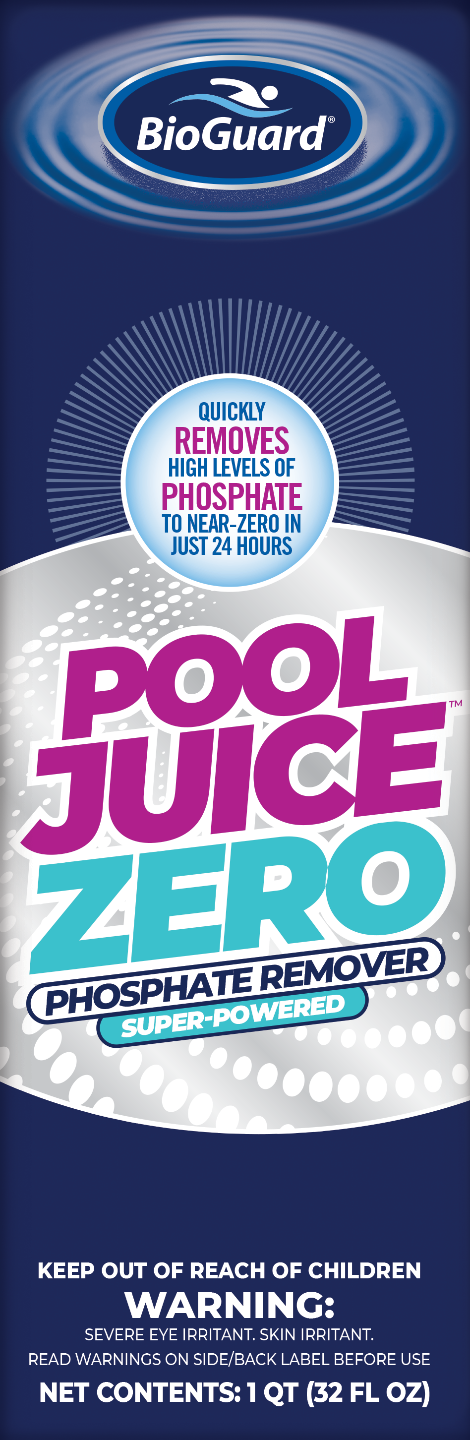 Pool Juice Zero Phosphate Remover 1qt.