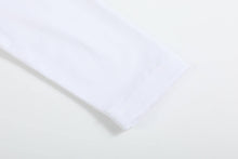 Load image into Gallery viewer, White Cotton Santa Collared Shirt