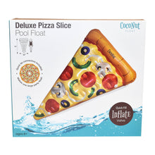 Load image into Gallery viewer, Deluxe Pizza Slice Pool Float