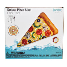 Load image into Gallery viewer, Deluxe Pizza Slice Pool Float