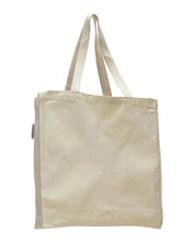 Load image into Gallery viewer, TBF Organic Canvas Self Standing Grocery Tote Bags - OR235