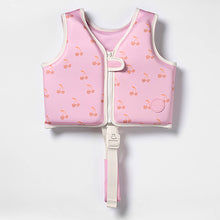 Load image into Gallery viewer, Kids Swim Vest 1-2 Cotton Candy Cherry