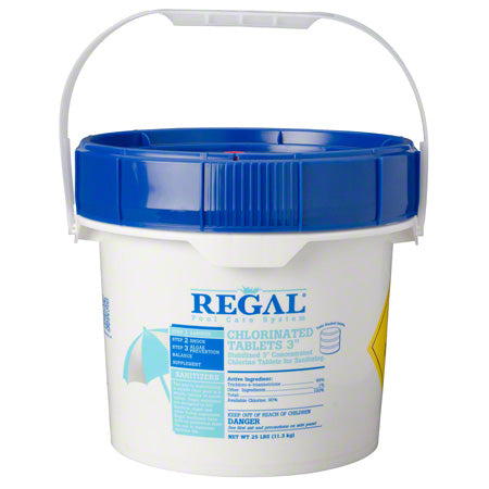 Regal 25lb 3” Chlorine Tablets