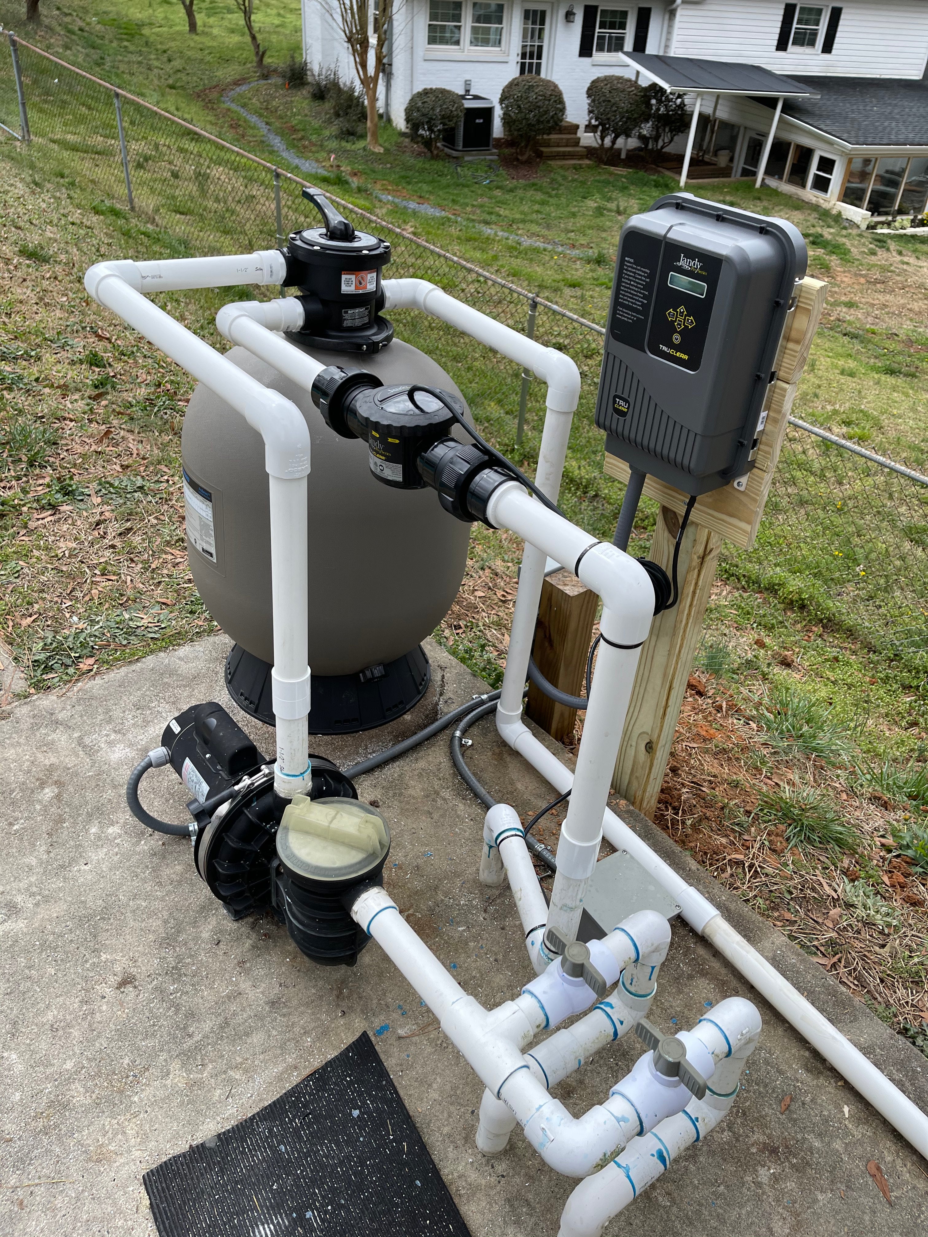 Equipment Installation – Gage Pool & Spa