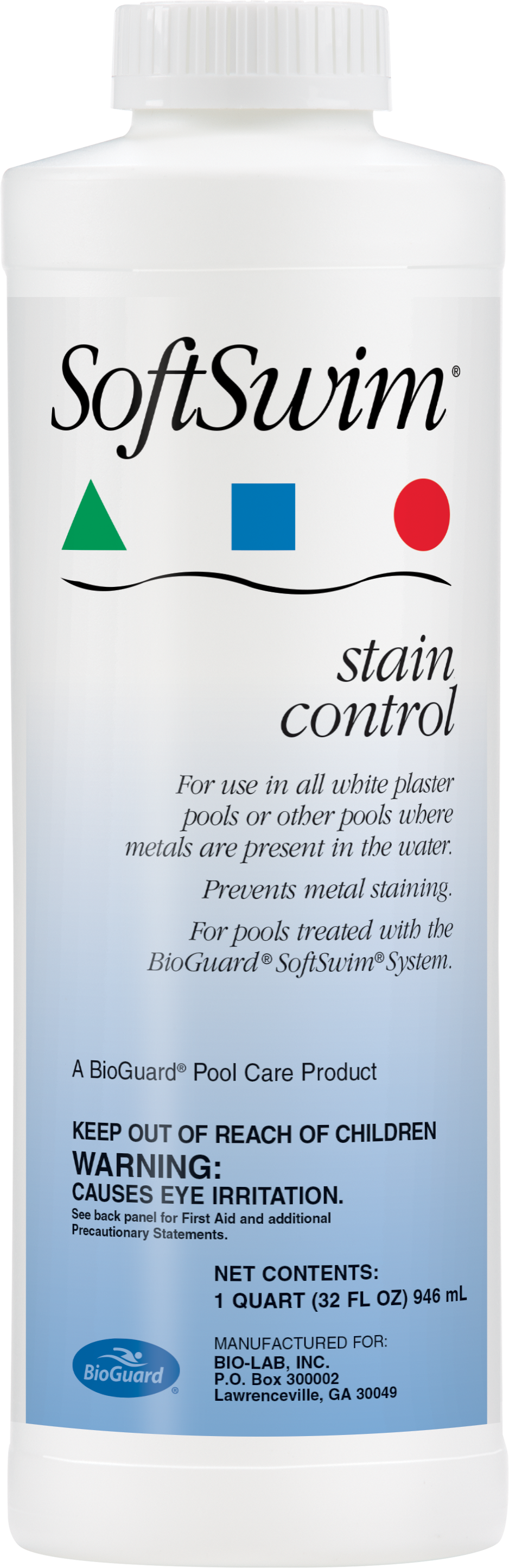 Soft Swim Stain Control 1qt.