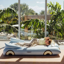 Load image into Gallery viewer, Blue Convertible Kids Sleepover Air Mattress

