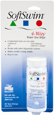 Soft Swim 4 - Way Test Strips