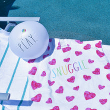 Load image into Gallery viewer, Rae Dunn Kids Poncho Towel with Beach Ball - 12pk Assortment
