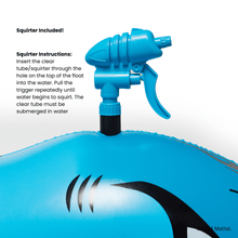 Load image into Gallery viewer, FUNBOY x Hot Wheels Kids Sharkruiser ™ Float w/ Water Squirter
