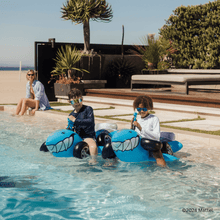Load image into Gallery viewer, FUNBOY x Hot Wheels Kids Sharkruiser ™ Float w/ Water Squirter

