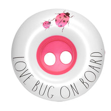 Load image into Gallery viewer, Rae Dunn - Toddler Float W Canopy - Love Bug On Board.
