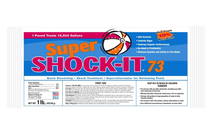Supe shock it 73% 1lb bag