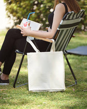 Load image into Gallery viewer, TBF Organic Canvas Self Standing Grocery Tote Bags - OR235
