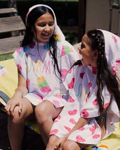 Load image into Gallery viewer, Rae Dunn Kids Poncho Towel with Beach Ball - 12pk Assortment
