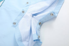 Load image into Gallery viewer, Blue Whale Applique Shortalls
